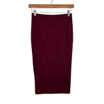 Decree Maroon Tube Skirt- Size XS