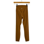 Lululemon Butterscotch High Waisted Leggings - Size 2 (Inseam 25")