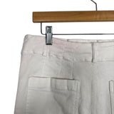 Avara White Stretch Skirt- Size M (see notes)