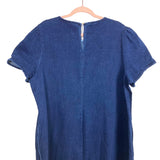 Draper James Dark Wash Denim Shift Dress- Size 18 (sold out online)