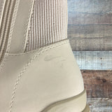 B.O.G. Collective Cream Combat Boots- Size 7/5 (see notes)
