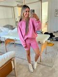 Le Lis Bubblegum Mason Short Set- Size S (see notes, sold out online)