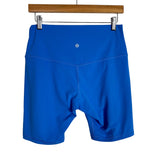 Lululemon Blue Biker Shorts- Size 10