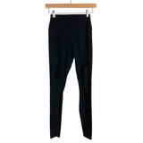 Pink Lily Black Cut Out Leggings- Size S (Inseam 27”)