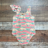 The Beaufort Bonnet Company Umbrella Swimsuit - Size 3T