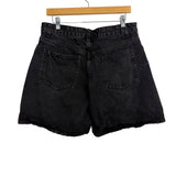 ZARA Black Denim Shorts- Size 10