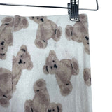 Bums & Roses Kid's Teddy Print Pajama Set NWT- Size 5/6Y (see notes, sold as set)