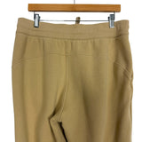 Lululemon Tan Drawstring Waist Fleece Lined Joggers- Size 12
