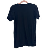 Lulusimonstudio Black Pairs Well with Champagne Distressed Tee- Size S