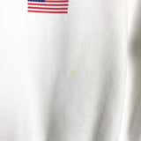 Gildan White USA Sweatshirt- Size M (see notes)