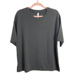 Wishlist Charcoal Boxy Tee NWT- Size S/M