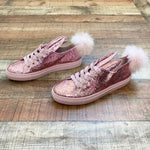 Minna Parikka Pink Glitter Bunny Tail Sneakers- Size 40 (BRAND NEW)