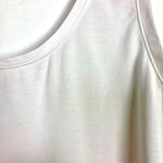 SPANX White Cotton Comfort Tank- Size M (see notes)