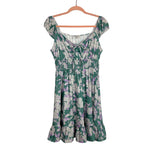 Grace Karin Green Floral Print Dress NWT - Size S