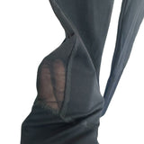 Ciao Gym Black Side Mesh Leggings- Size S (Inseam 27")