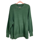 Aerie Forest Green Sweatshirt- Size M