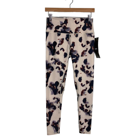 Worthy Threads Blonde Tortoise Print Leggings NWT- Size S (see notes, Inseam 25”)