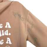 Independent Trading Company Blush Love One International Hooded Sweatshirt- Size M (see notes)