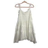 Pink Lily White Eyelet Ruffle Tiered Dress- Size S (sold out online)