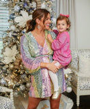 Show Me Your Mumu Pink Sequins Dress- Size 2T