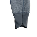 Lululemon Heathered Grey Zippered Hem Leggings- Size 6 (Inseam 23")