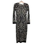 Cleobella Black Animal Print Organic Carmella Ankle Dress NWT- Size XS (sold out online)