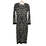 Cleobella Black Animal Print Organic Carmella Ankle Dress NWT- Size XS (sold out online)