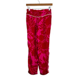 Resa Red Floral Print Pants - Size XS