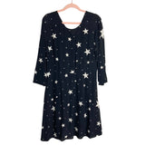 GAP Black Star Print Dress- Size 14