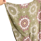 Altar'd State Olive/Berry Patterned with Back Tassel Kimono- Size S/M (see notes)
