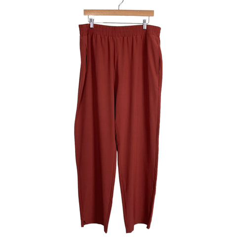 Gilly Hicks Rust Pull On Pants NWT- Size XL (Inseam 29")