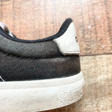 Adidas Black Canvas Velcro Sneakers-Size 10.5K (see notes)