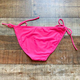 OP Hot Pink Side Tie Bikini Bottoms- Size ~S (no size tag, fits like S (see notes)