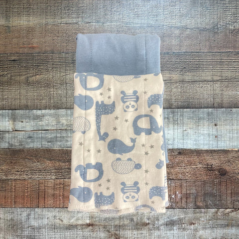 Peanutshell Set of Two Burp Cloths