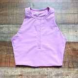 YPB Purple Front Snap Workout Tank- Size S (see notes)