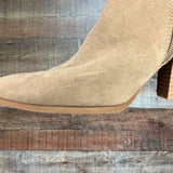 Qupid Tan Booties - Size 7 (See Notes)