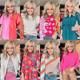 THML Blue/Cream/Orange/Tan Sweater- Size XS (sold out online)