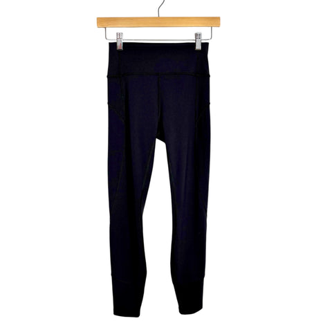Lululemon Black Leggings - Size 4 (Inseam 24")
