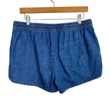 Aerie Drawstring Chambray Shorts- Size M