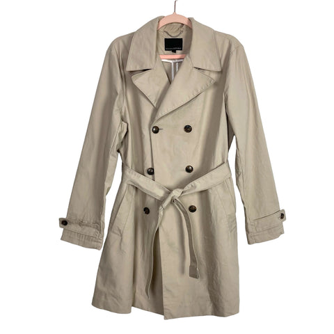 Banana Republic Tan Tie Belt Trench Coat- Size XL (see notes)