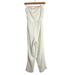 Ali & Jay Off White Strapless Jumpsuit- Size S (see notes)