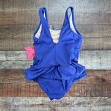 Florence Eiseman Royal Blue Fish Swimsuit - Size 3T