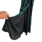 Windsor Teal/Black Sequin Gown NWT - Size M
