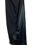 Meshki Black Natasha Pointed Corset High Slit Strapless Maxi Dress NWT- Size XL