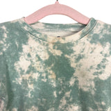 Vaenait Baby Green Tie Dye Two Piece Pajamas- Size 2T (see notes, sold as a set)