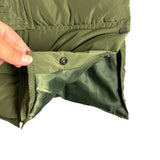 Peace Love World Green Quilted Long Puffer Jacket- Size XS