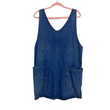 No Brand Denim Jumper Dress- Size XL