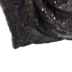 Grace Karin Black Sequins Boat Neck with Side Ruching Dress NWT- Size S (sold out online)