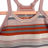 Free People Movement Happiness Runs Striped Crop Top - Size M/L (See Notes)