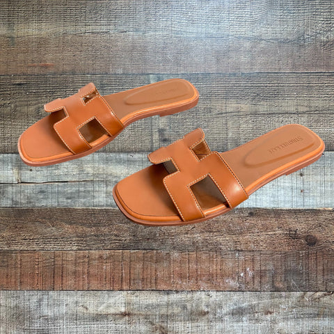 Stratuxx Kaze Brown Sandals- Size 9